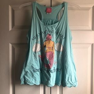 Simply Souther mermaid at heart tank | L